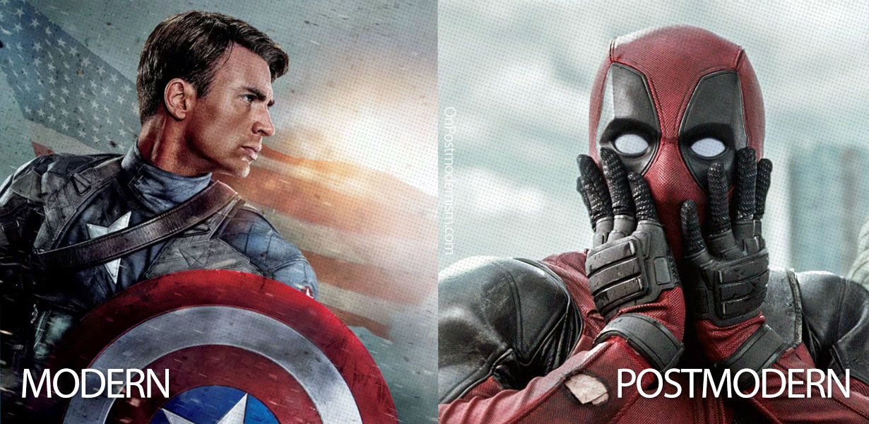 Captain America vs Deadpool: Postmodernism Explained With Superheroes